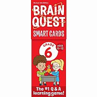 Brain Quest Grade 6, revised 4th edition: 1,500 Questions and Answers to Challenge the Mind