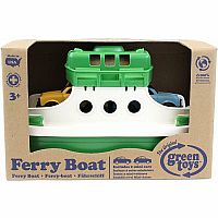 Green Toys Ferry Boat with Mini Cars