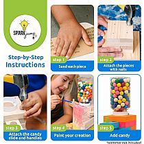 CANDY DISPENSER CRAFT KIT