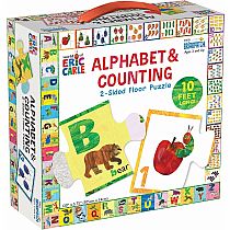 ERIC CARLE ABC/123 FLR PUZ