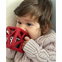 HOLIDAY PK MUNCH MITT/CUBE RED