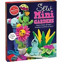 KLUTZ SEW MINI GARDENS