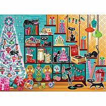 CHRISTMAS CATS PUZZLE 1000 PC