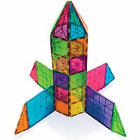 Magna-Tiles® Clear Colors 100 Piece Set