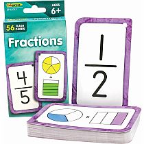 FRACTIONS FLASH CARDS TCR