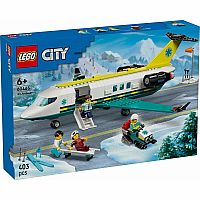 LEGO EMERGENCY AMBULANCE PLANE