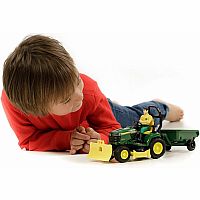 BRUDER JOHN DEERE LAWN TRACTOR