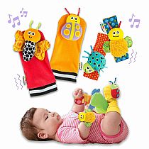 Gardenbug Foot Finder and Wrist Rattle Set