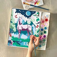 PAINT BY # MOONLIT UNICORN