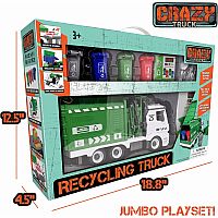 CRAZY GARBAGE RECYCLING TRUCK