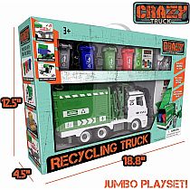 CRAZY GARBAGE RECYCLING TRUCK