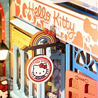 DIY HELLO KITTY SWEET SHOP BOOK NOOK