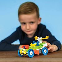PLUS PLUS LEARN BUILD VEHICLES