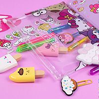 HELLO KITTY CAFE STATIONARY SET