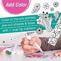 POP UP COLORING WILDFLOWERS