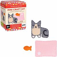 PETIT COLLAGE POCKET PET KITTY