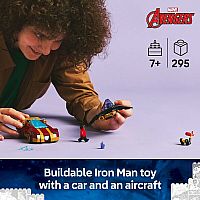LEGO IRON MAN CAR V RED HULK