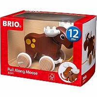 BRIO PULL ALONG MOOSE