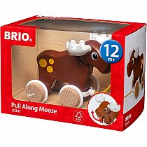 BRIO PULL ALONG MOOSE