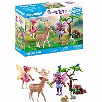 PM  FAIRIES W/ FOREST ANIMALS