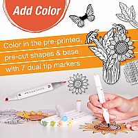 POP UP COLORING SUNFLOWERS