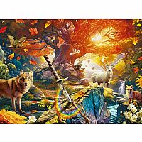 EXCALIBUR FOREST 500PC PUZ