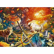 EXCALIBUR FOREST 500PC PUZ