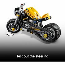 LEGO YELLOW MOTORCYCLE