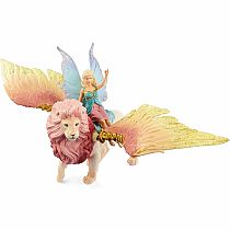 Schleich Fairy on Winged Lion