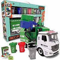 CRAZY GARBAGE RECYCLING TRUCK