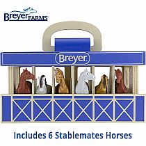BREYER WOOD STABLE CARRY CASE