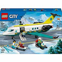 LEGO EMERGENCY AMBULANCE PLANE