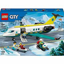 LEGO EMERGENCY AMBULANCE PLANE