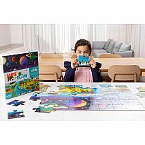 EARTH/SPACE ABOVE AND BELOW 48 PC PUZ