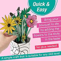 POP UP COLORING WILDFLOWERS