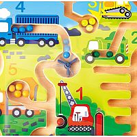 CONSTRUCTION NUMBER MAZE