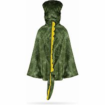 T-Rex Hooded Cape - Green