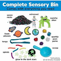 Sensory Bin Outer Space