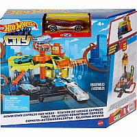 HOT WHEELS DOWNTOWN PLAYSET