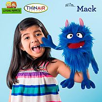 LIVING PUPPETS MACK BLUE MONTER