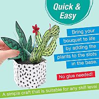 POP UP COLORING SUCCULENT