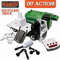 CRAZY GARBAGE RECYCLING TRUCK