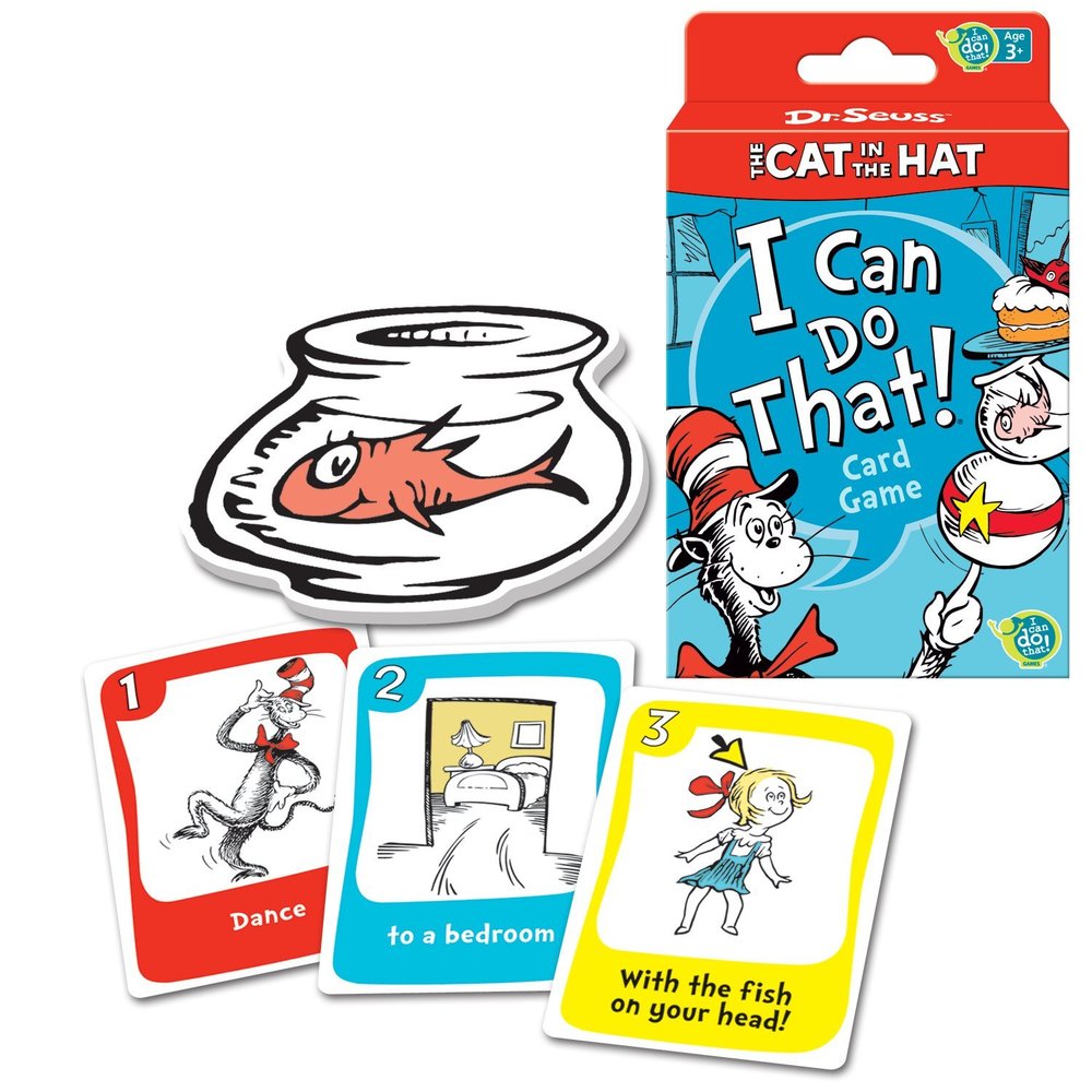 Dr Seuss Cat In The Hat Card Game Over The Rainbow