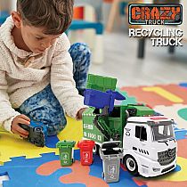 CRAZY GARBAGE RECYCLING TRUCK