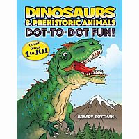 DINOSAURS PREHISTORIC DOT-TO-DOT