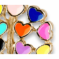 CHARM IT GOLD REBEL GIRLS TREE