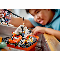 LEGO USCG  RESCUE BOAT/HELICOPTER