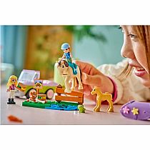 LEGO HORSE AND FOAL TRAILER