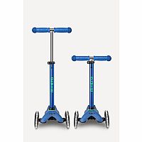 MINI DLX SCOOTER LED BLUE CRYSTAL