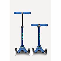 MINI DLX SCOOTER LED BLUE CRYSTAL